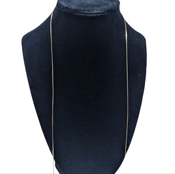 10k Solid Gold Cobra Link Chain Necklace 3.69g - Picture 2 of 16